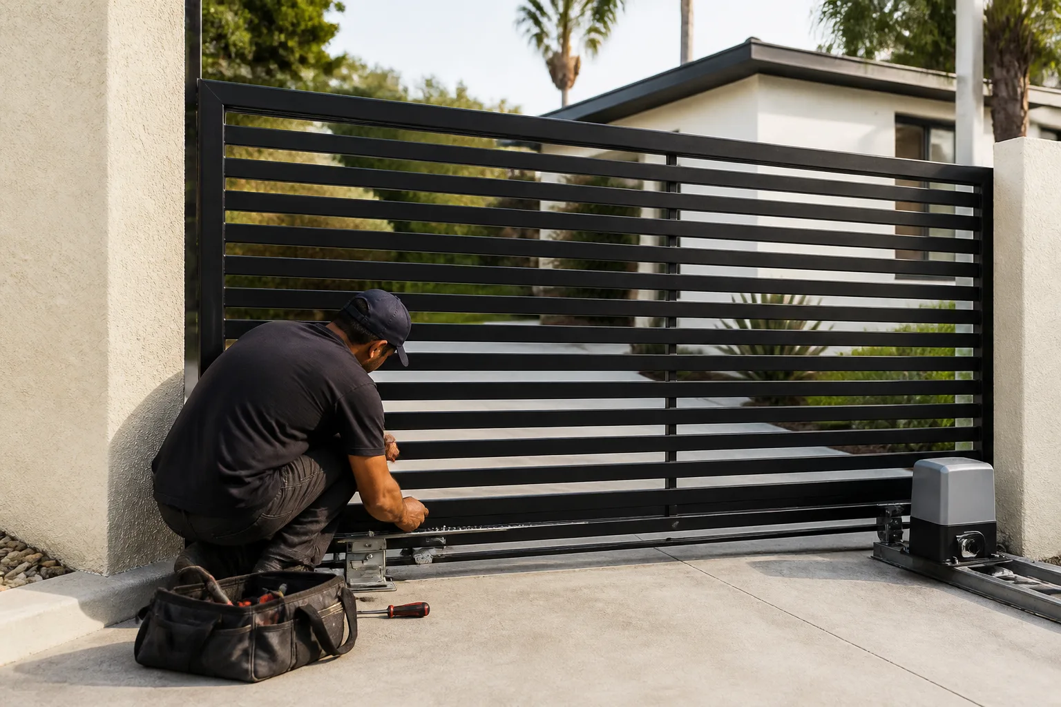 Linear Gate Repair in Los Angeles: A Homeowner’s Guide